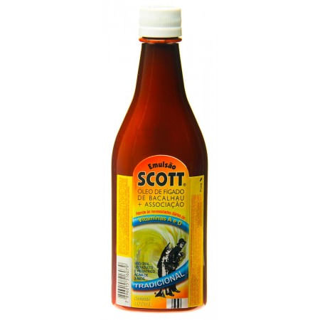 Emulsão Scott Frasco Com 400Ml Regular