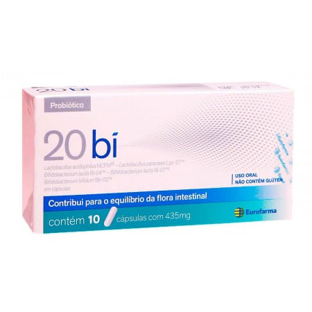 20 Bi Com 10 Cápsulas
