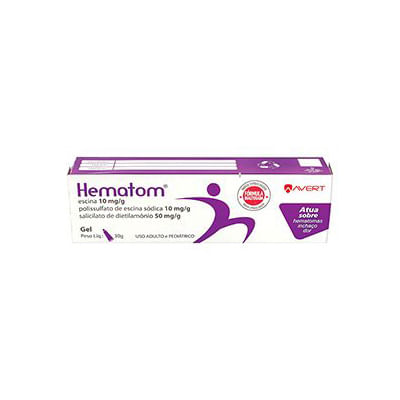 Hematom 10 + 10 + 50Mg Gel Bisnaga Com 30G
