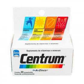 Centrum Frasco Com 30 Comprimidos