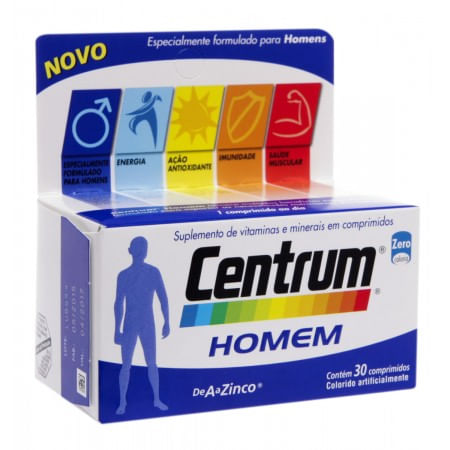 Centrum Homem 30 Comprimidos