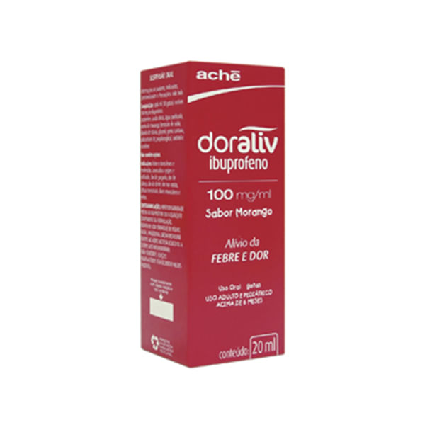 Doraliv 100Mg Suspensão Oral Frasco Com 20Ml