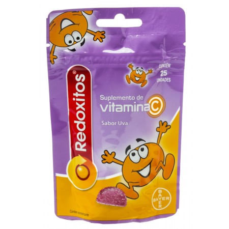 Redoxitos 30Mg Com 25 Unidades Sabor Uva
