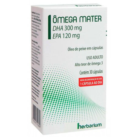 Ômega Mater 600Mg Com 30 Cápsulas