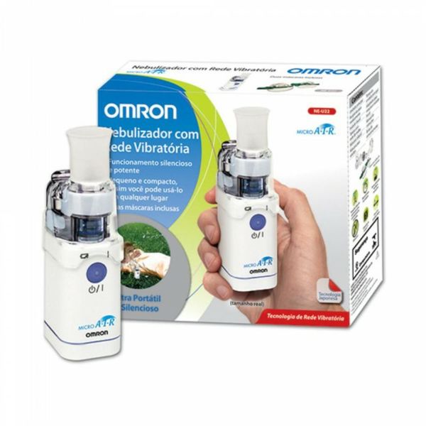 Inalador Portátil de Malha Vibratória Micro air NE-U22, Omron