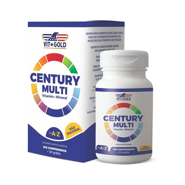 Vit-Gold Century 100 Comprimidos