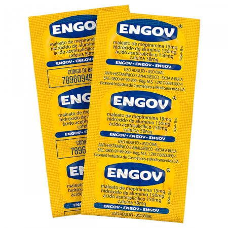 Engov Envelope 6 Comprimidos