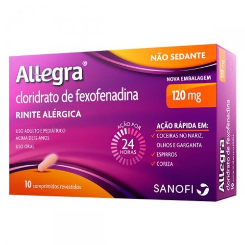 Comprar Allegra 6mg Pediátrico 60ml Sanofi