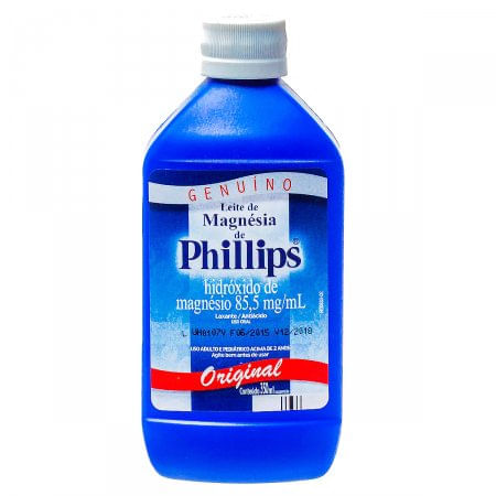 Leite de Magnésia Phillips Original