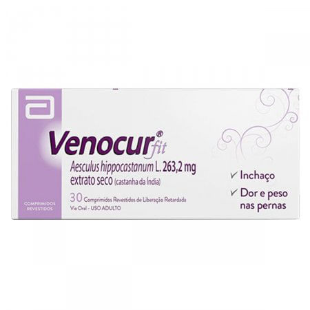 Venocur Fit 263,2MG 30 Comprimidos