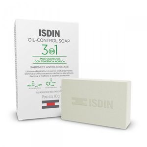 Sabonete-Isdin-Oil-Control-Soap-3-em-1