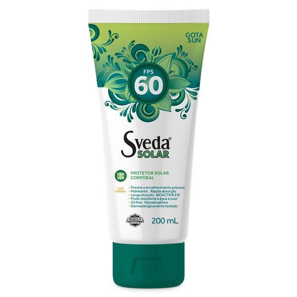 Sveda Protetor Solar FPS60 200ml