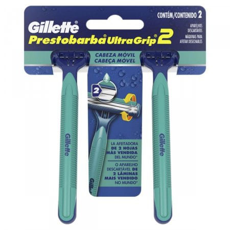 Aparelho para Barbear Descartável Gillette Prestobarba Ultragrip