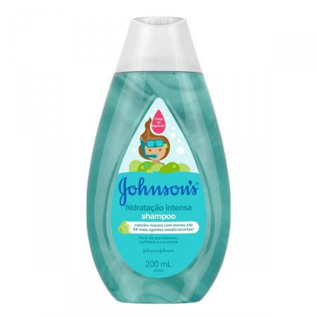 Shampoo JOHNSON'S Hidratação Intensa 200 ml