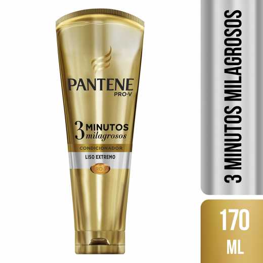Condicionador 3 Minutos Milagrosos Liso Extremo Pantene 170 Ml