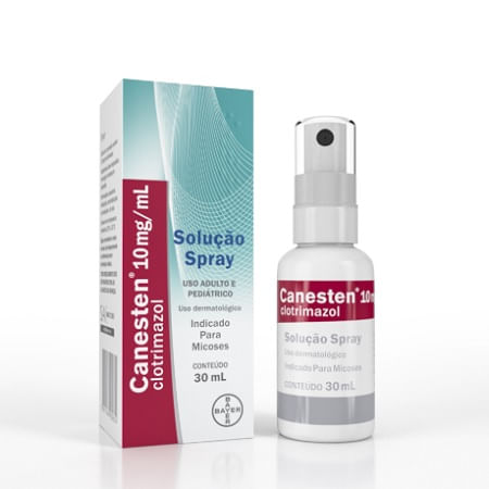 Canesten 1% Solução Tópica Spray Com 30 Ml
