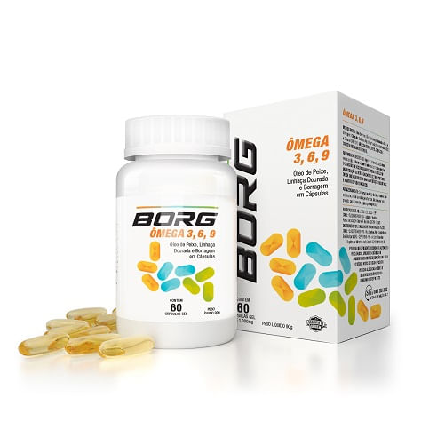Borg Omega 3 -6- 9 60 Cápsulas