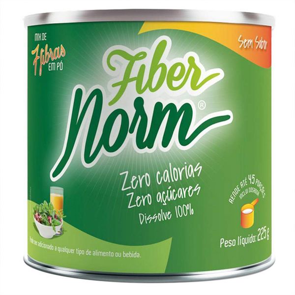 Fibernorm Pote Com 225G (Aproximadamente 45 Porções De 5 Gramas)