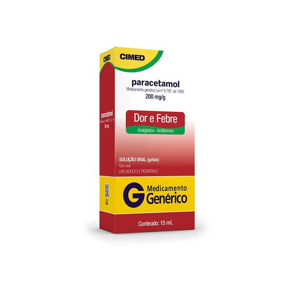 Paracetamol 200Mg 15Ml Gts Cimed (Mip)