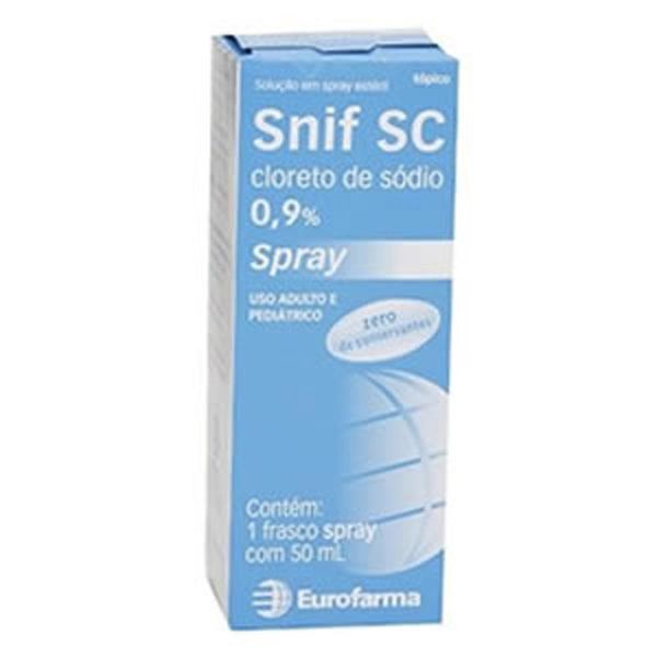 Snif 9Mg Solução Nasal Frasco Com Spray Com50Ml