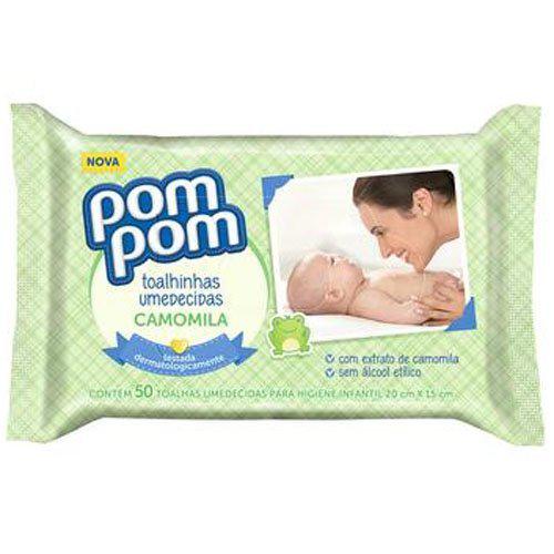 Pom Pom Toalha Camomila 50Un
