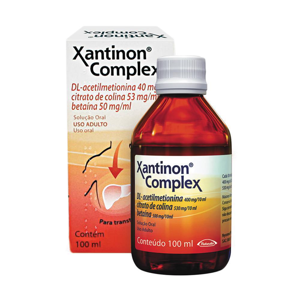 Xantinon Complex Frasco Com 100Ml Drogafuji Drogafuji