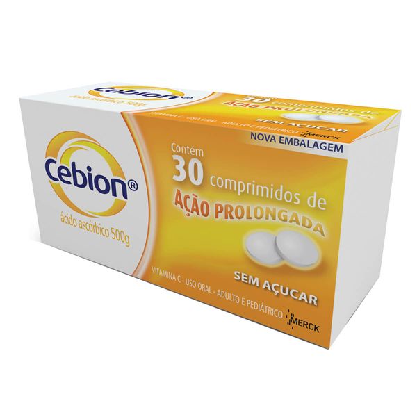 Cebion 500Mg Caixa Com 30 Comprimidos