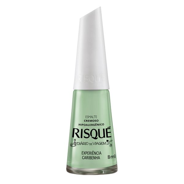 Esmalte Risque Cremoso Experiência Caribenha Com 8 Ml