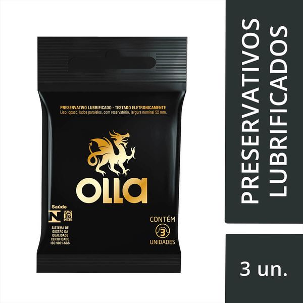 Preservativo Olla 3 Unidades