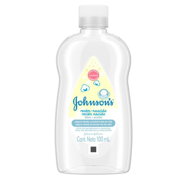 Óleo JOHNSON'S Baby Recém-Nascido 100 ml