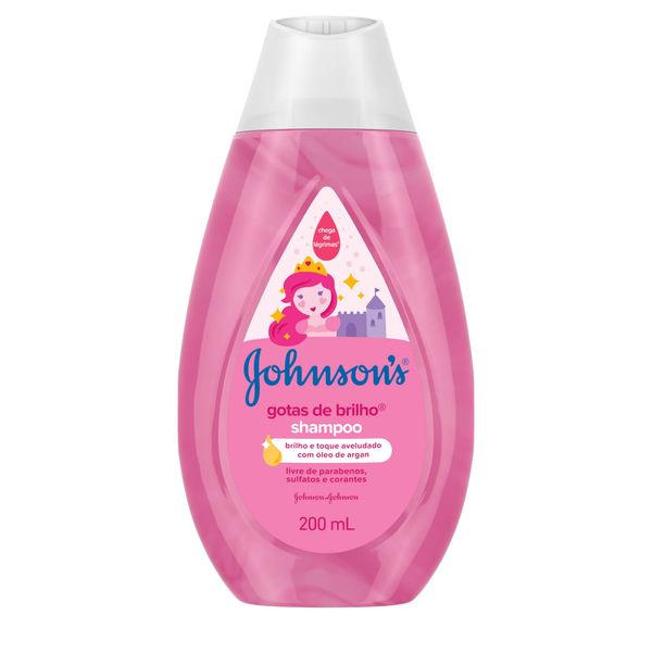 Shampoo JOHNSON'S Baby Gotas de Brilho 200ml