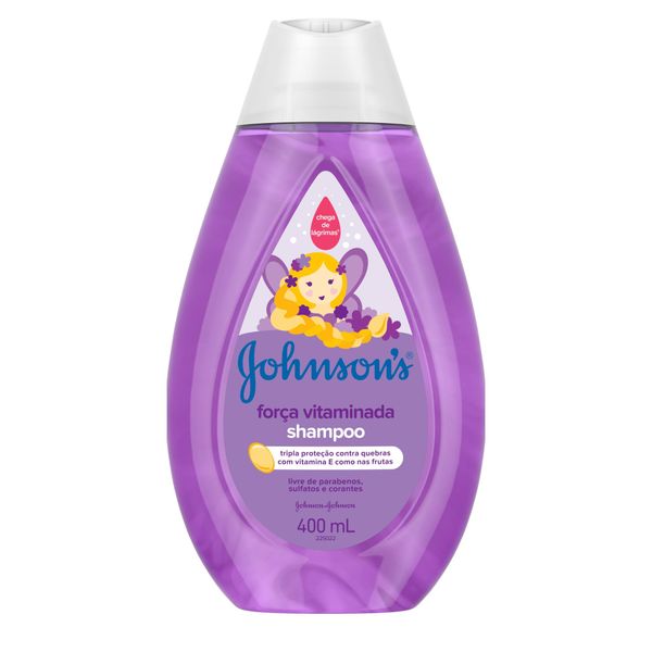 Shampoo JOHNSON'S Força Vitaminada 400ml