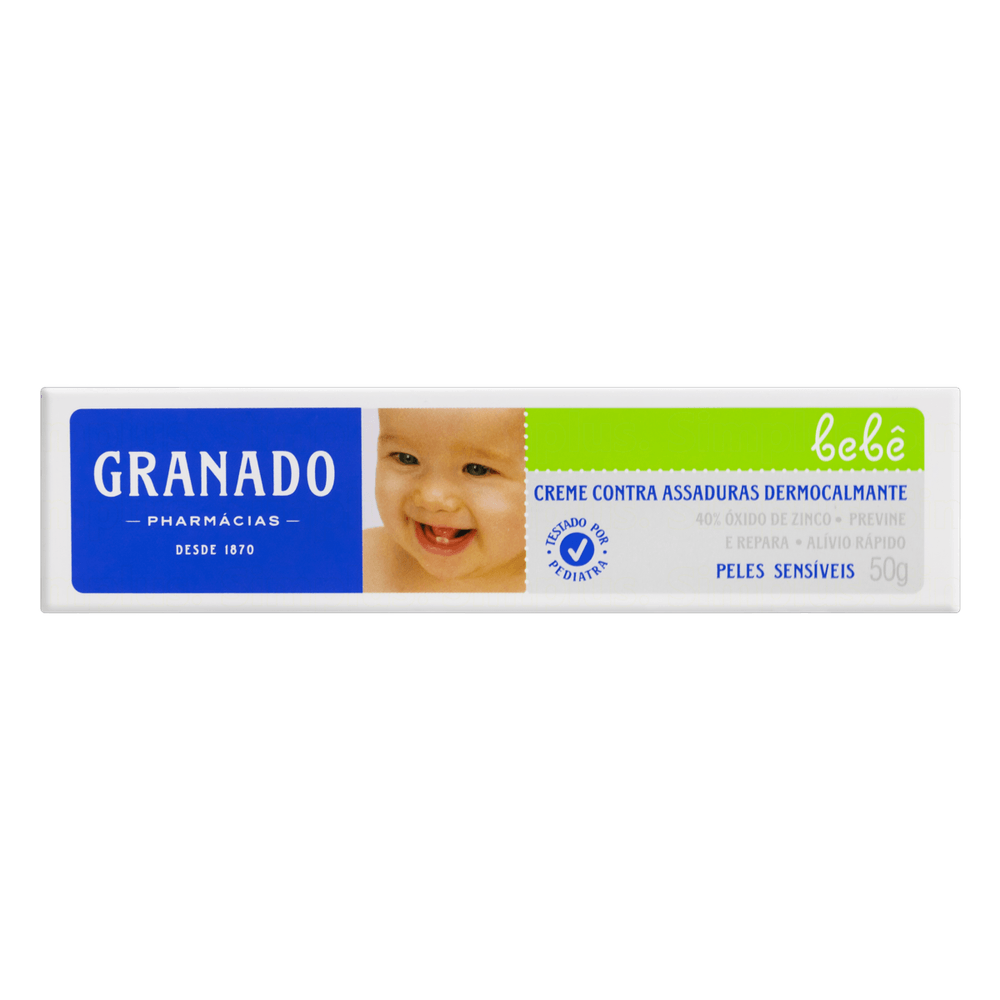 Creme Preventivo De Assaduras Dermocalmante Granado Bebe Caixa 50g Drogafuji Drogafuji