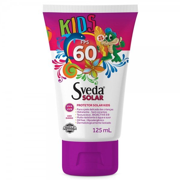Sveda Protetor Solar FPS60 Kids 125ml