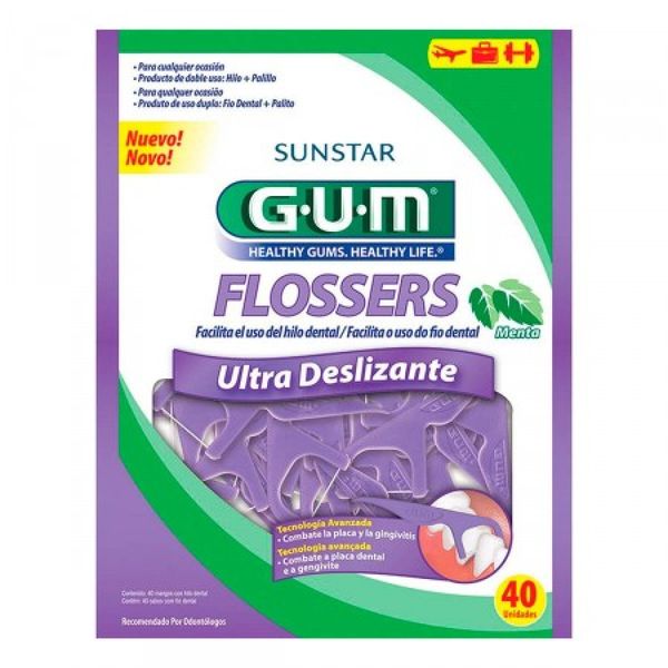 Gum Flosser Ultra Deslizante C/40 unidades