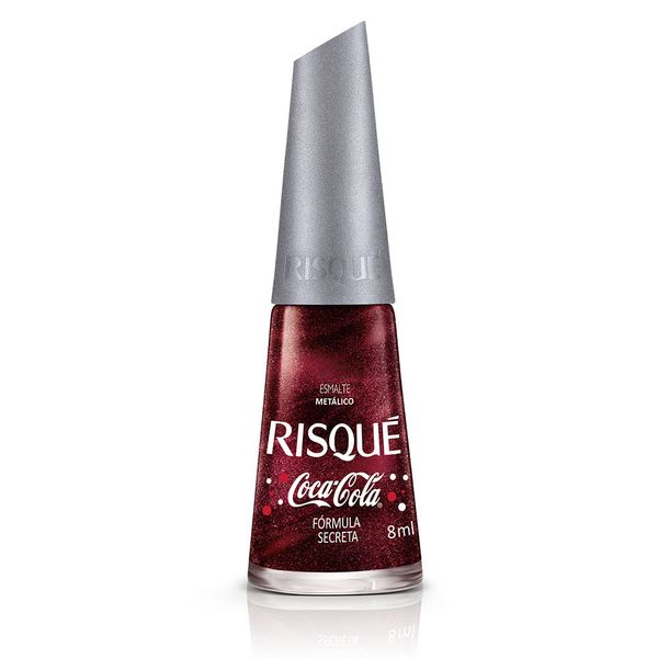 Esmalte Metálico Risqué Coca-Cola Fórmula Secreta 8ml Coty