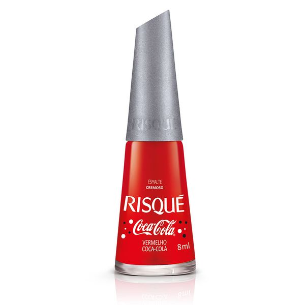 Esmalte Risqué Cremoso Vermelho Coca-Cola 8ml Coty