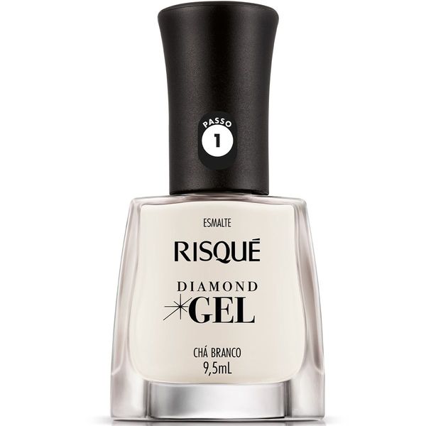 Esmalte Risqué Gel Chá Branco 8 Ml
