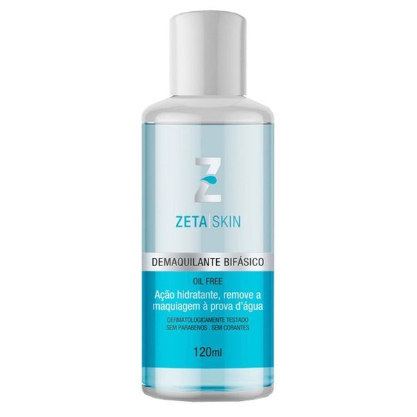 Demaquilante Bifásico 120ml Zeta Skin