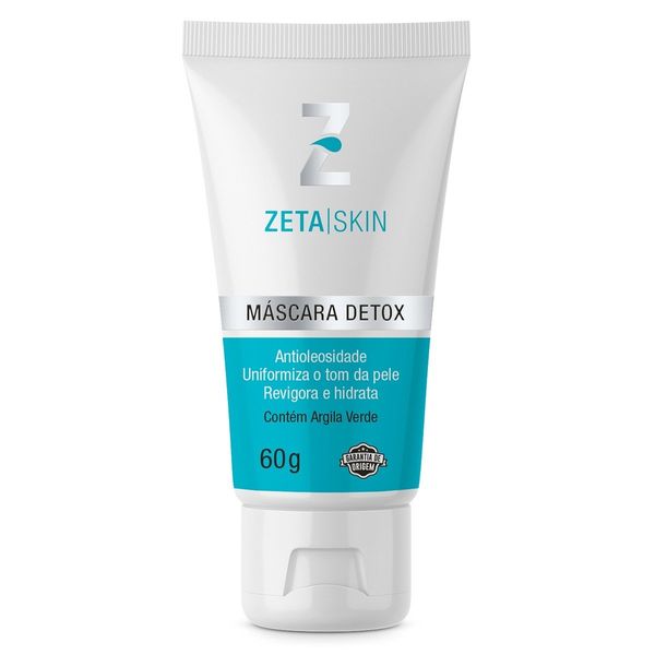 Máscara Detox Com Argila Verde 60g Zeta Skin