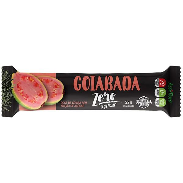 Goiabada Cremosa Assiflora Zero Açucar 25g