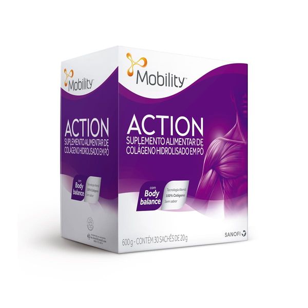 Colágeno Hidrolisado em Pó Mobility Action com 30 Sachês