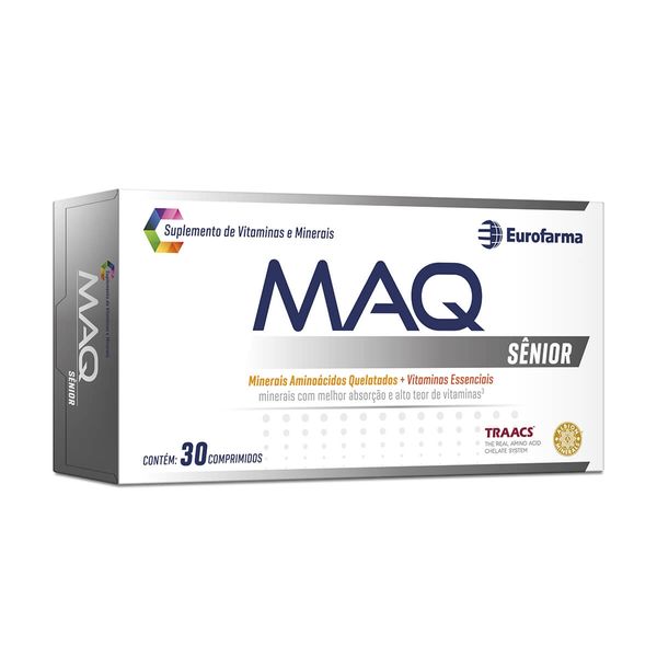 Suplemento Vitamínico Maq Senior 30 Comprimidos