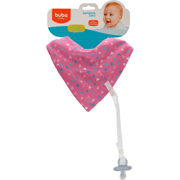 Buba Bandana Pred.Chupeta Coraçao