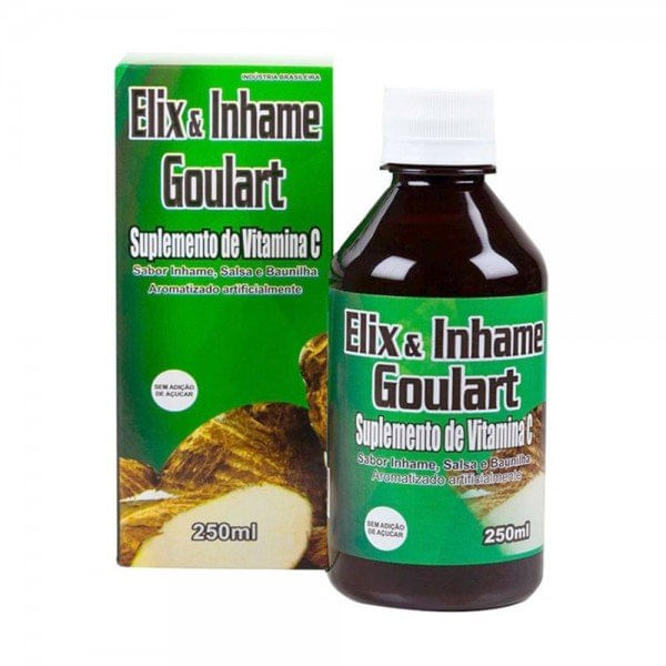 Elixir De Inhame Goulart Com 250 Ml