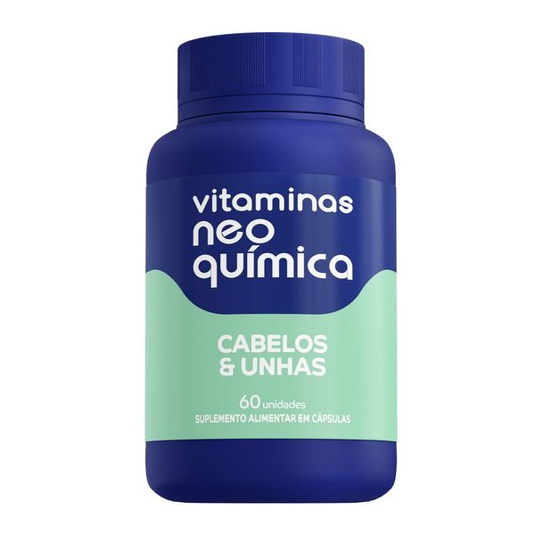 Vitaminas Neo Química Beauty Cabelos e Unhas 60 Cpr