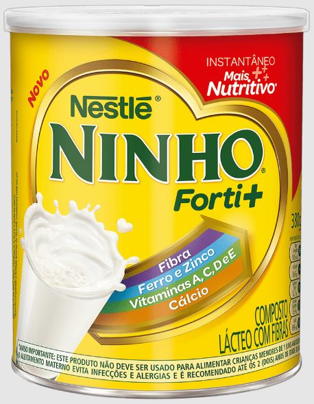 Nestlé Ninho Fort+ lata 380G
