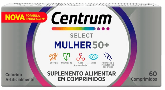 Centrum Select Mulher 60Cpr Centrum Mulher 50+ 60Cpr