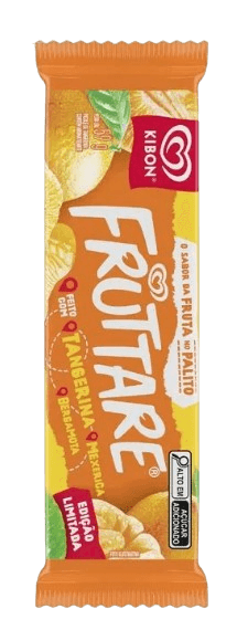 Picolé Kibon Fruttare Tangerina