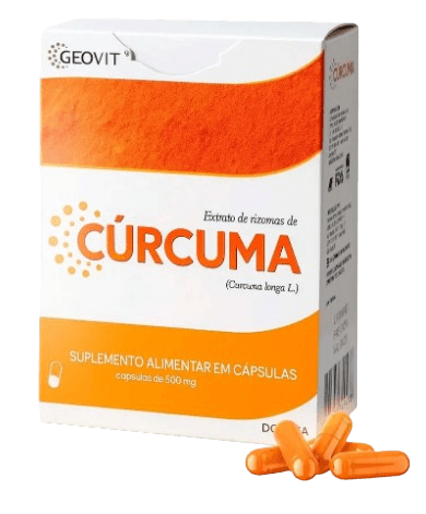 GEOVIT Cúrcuma 500mg 60 Cápsulas
